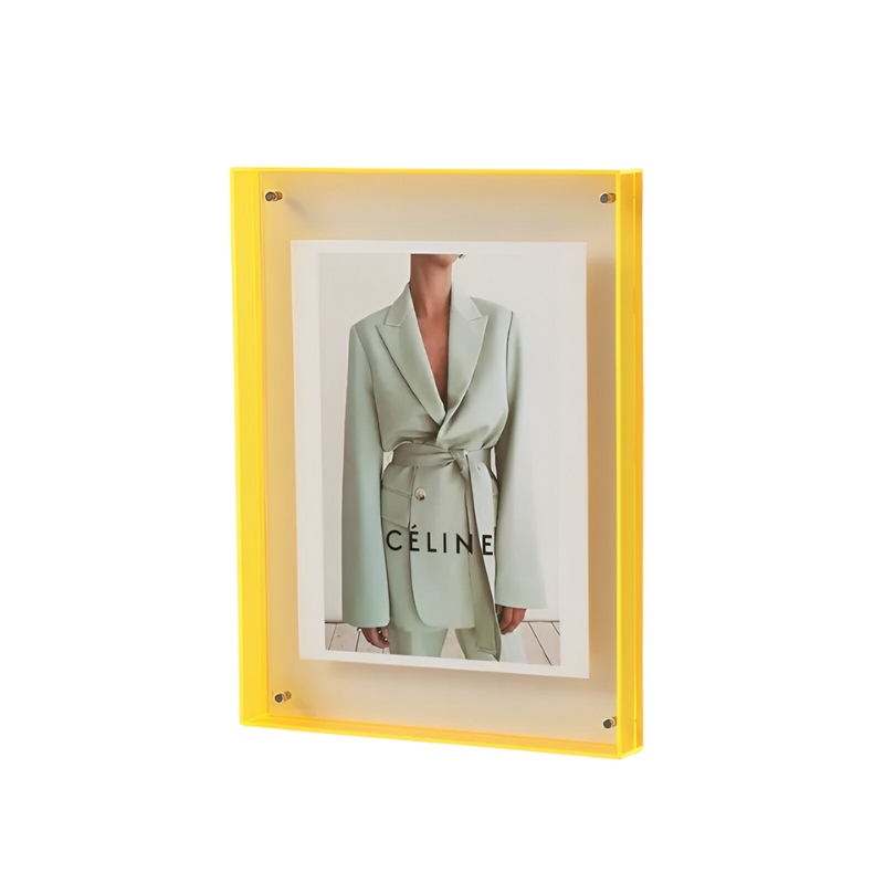 CRYSTAFRAME – Frameless Acrylic Picture Frame with Modern Design