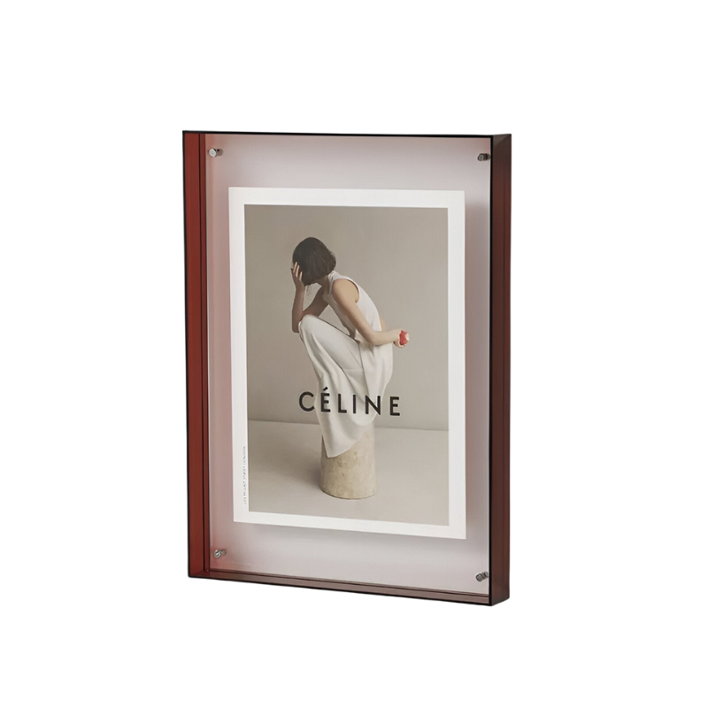 CRYSTAFRAME – Frameless Acrylic Picture Frame with Modern Design