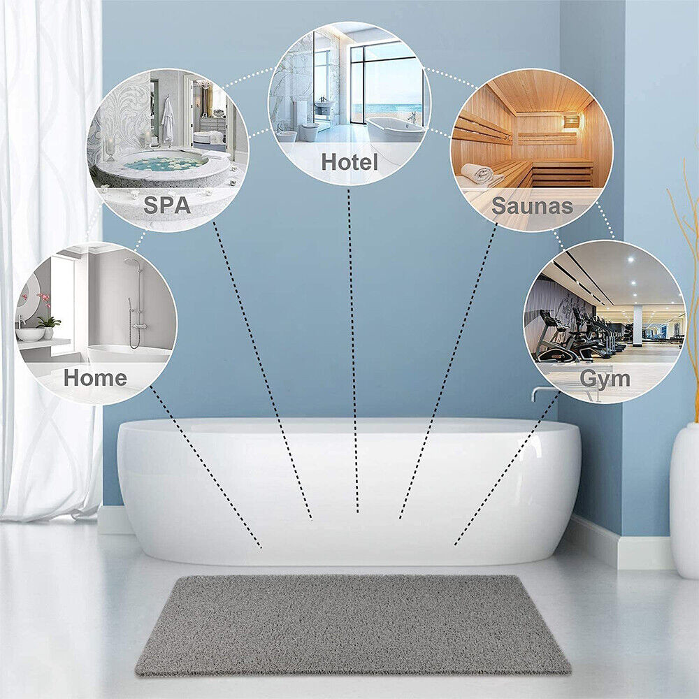 HYDROSAFE MAT – Non-Slip Shower and Bath Mat with Drainage System