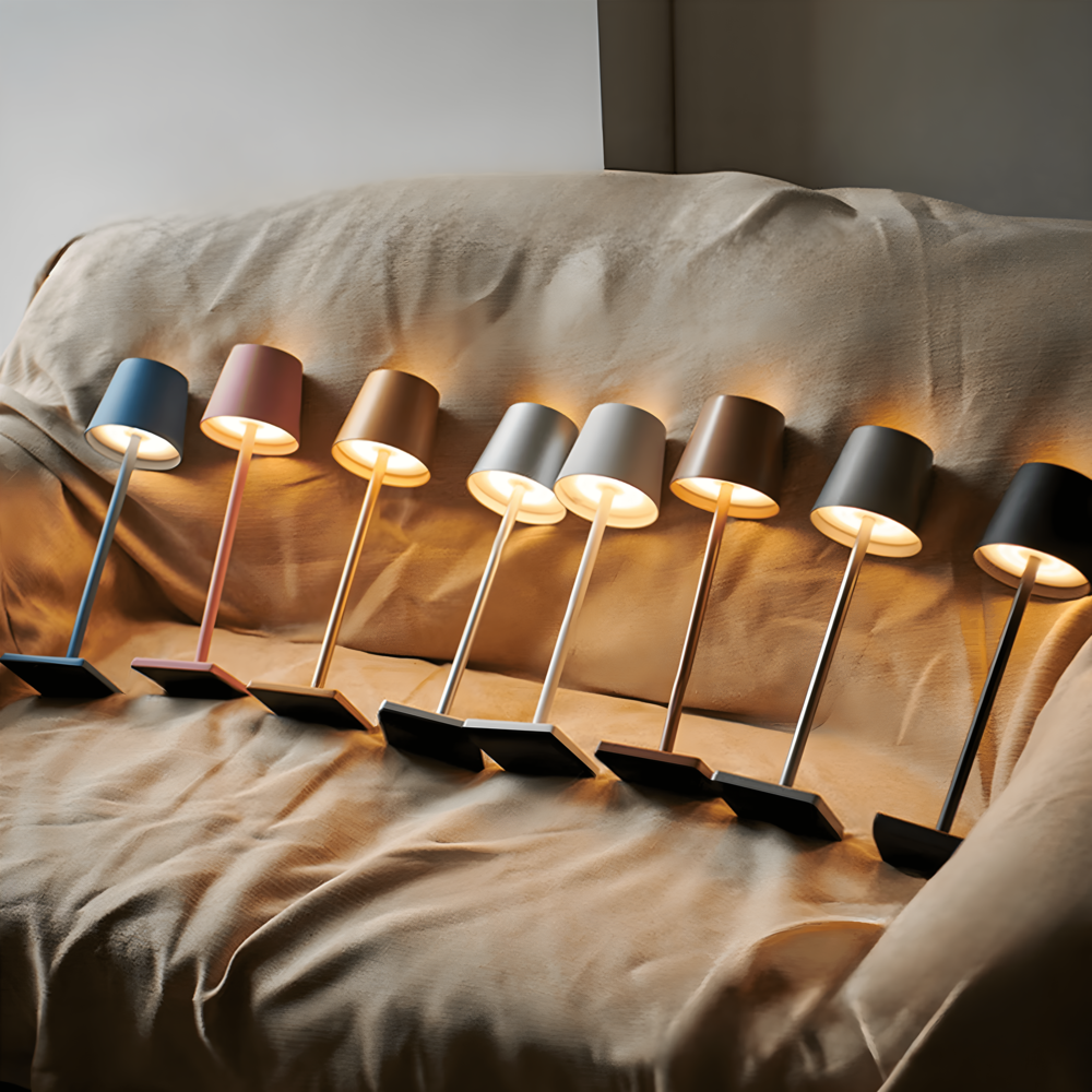 LUMINA GLOW – Wireless Rechargeable LED Table Lamp