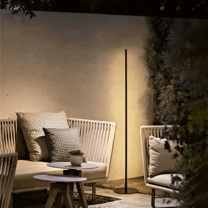 LUMIELEGANCE – Modern LED Floor Lamp with Warm White Light