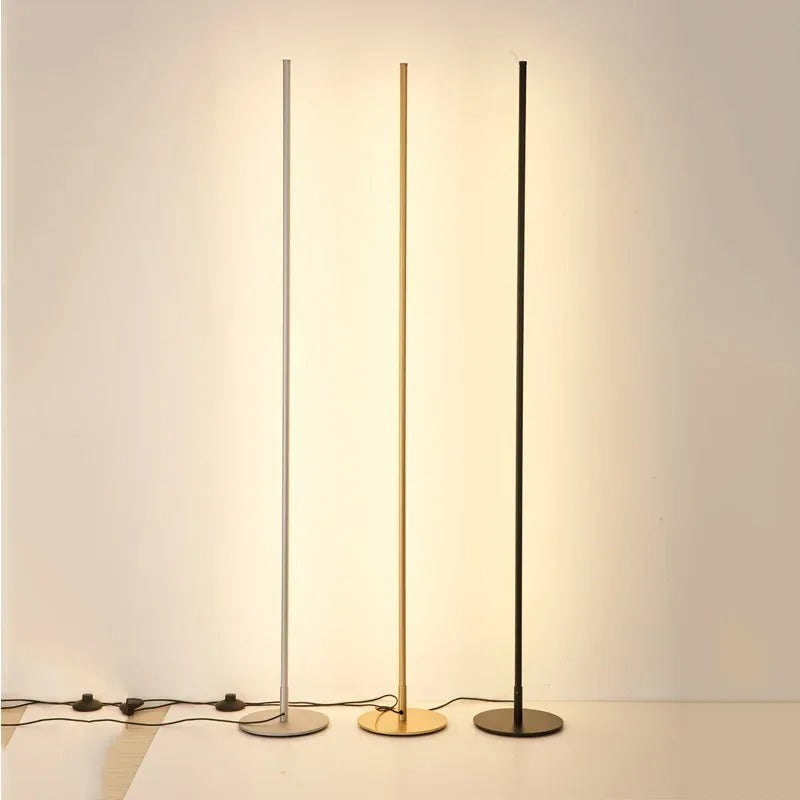 LUMIELEGANCE – Modern LED Floor Lamp with Warm White Light