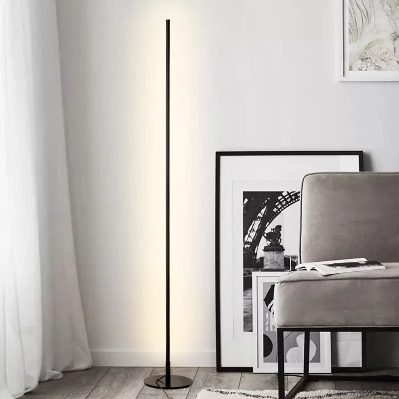 LUMIELEGANCE – Modern LED Floor Lamp with Warm White Light