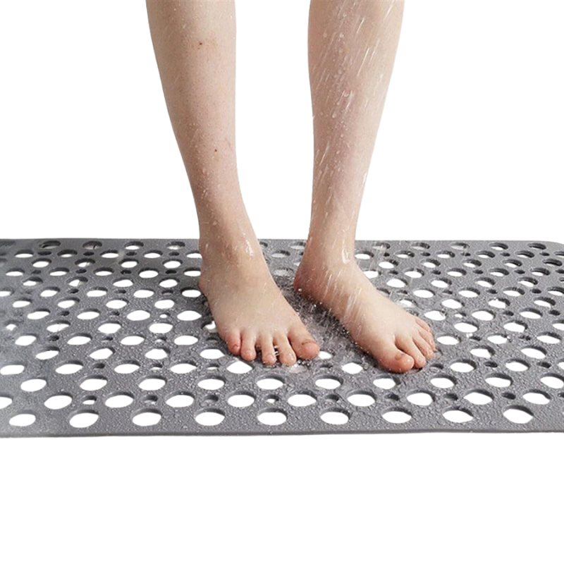 SAFESOAK MAT – Non-Slip Shower and Bath Mat with Suction Cups