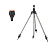 AQUASPIN – Adjustable Stainless Steel Rotating Sprinkler with Tripod
